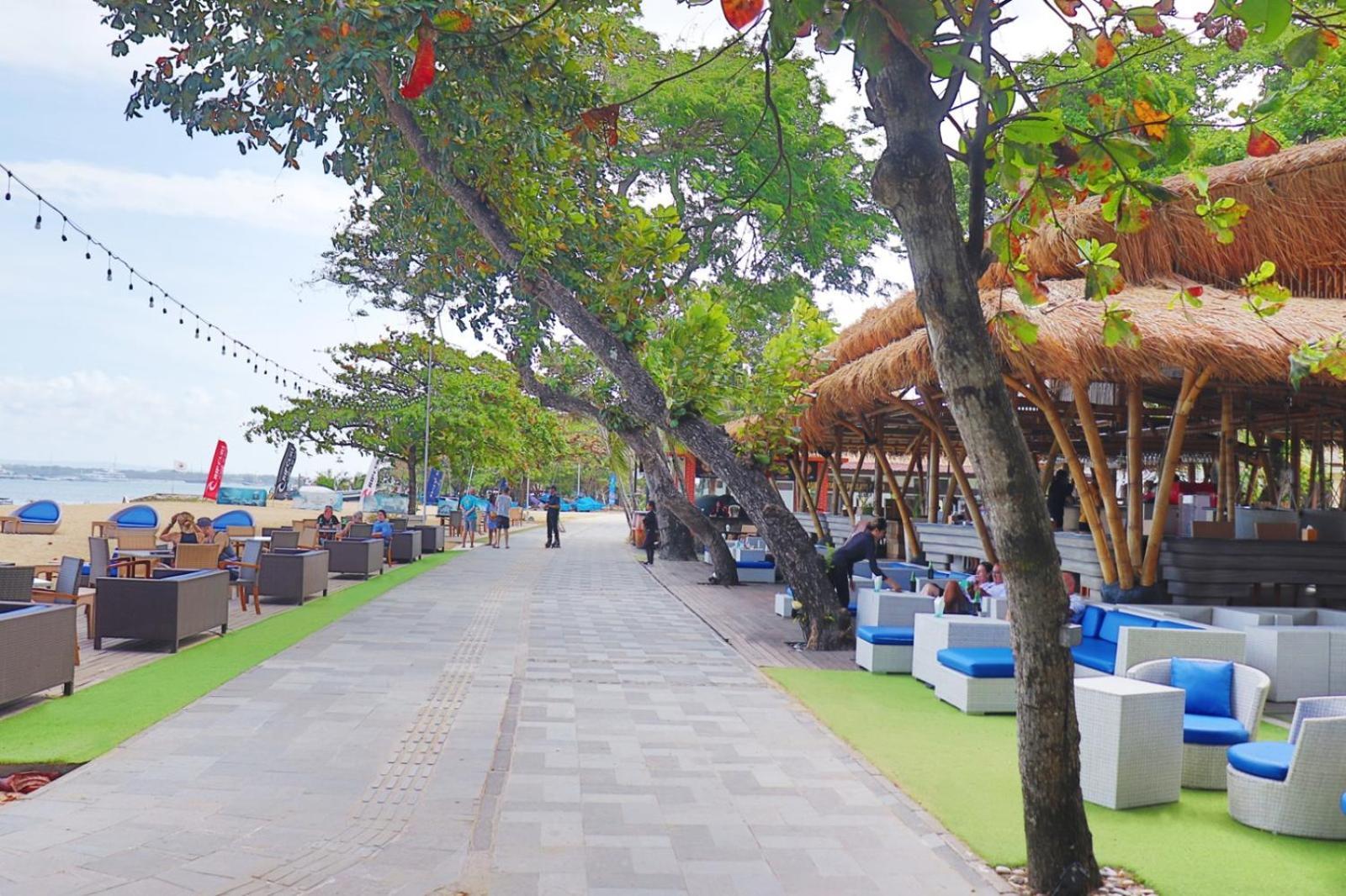 Prama Sanur Beach Bali Экстерьер фото The boardwalk at the beach