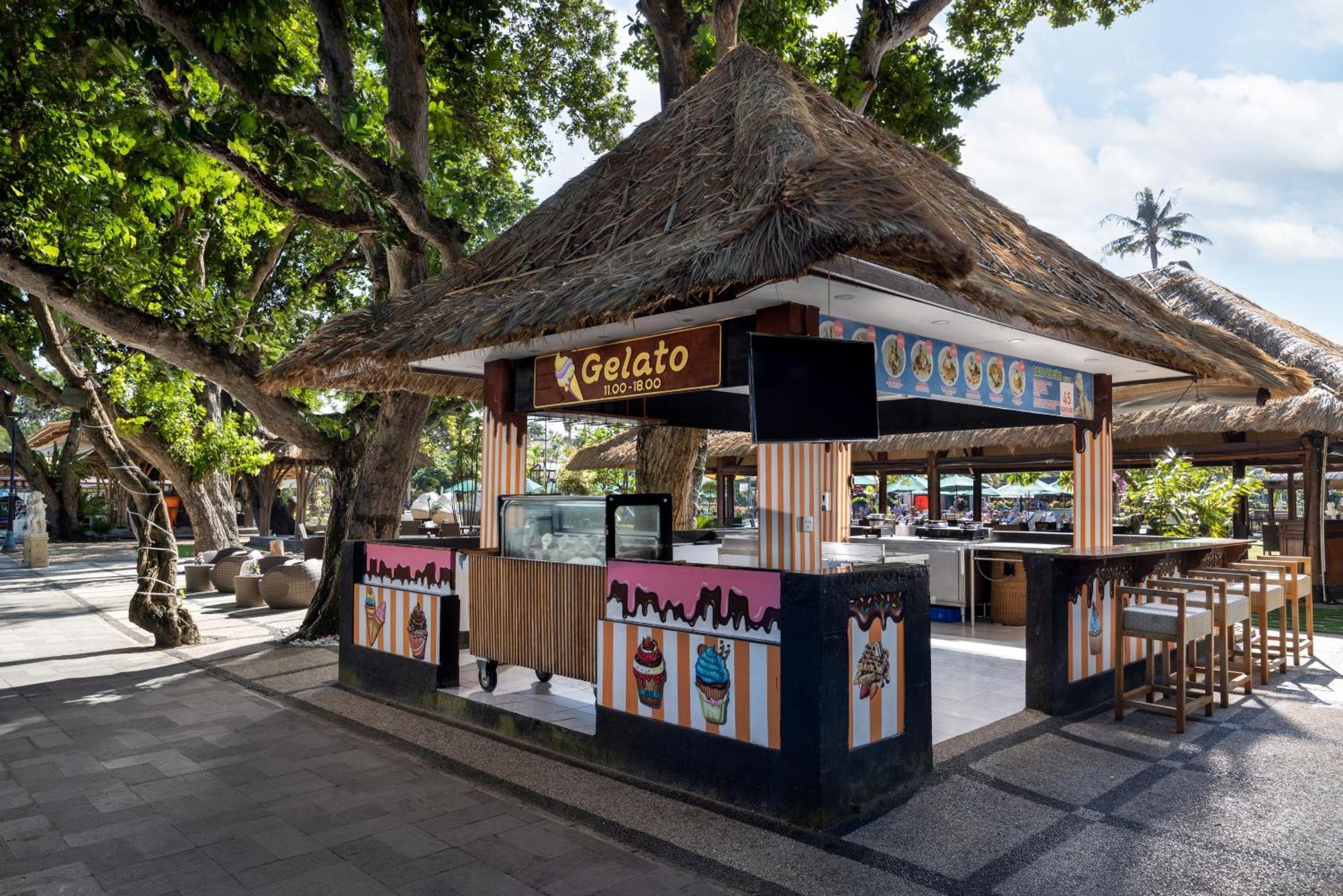 Prama Sanur Beach Bali Экстерьер фото Gelato kiosk in Bali, Indonesia